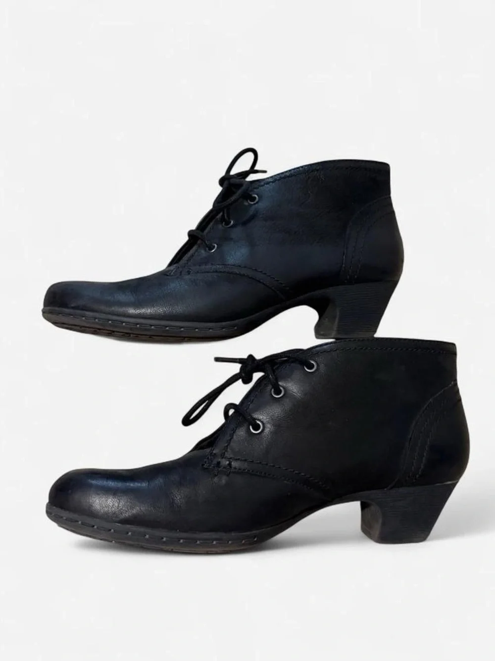 Rockport | Black Leather | Booties | SIZE 7.5